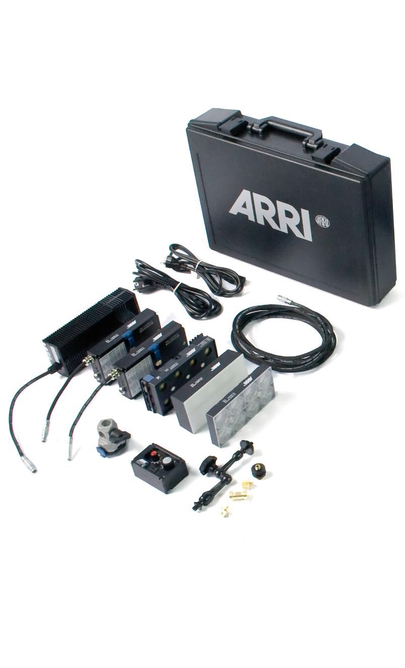 PAX LED Solutions versatility at its best 1 LED Lighting Kit PAX ARRI Lighting is introducing PAX LED lighting kits with True Match LED Technology.