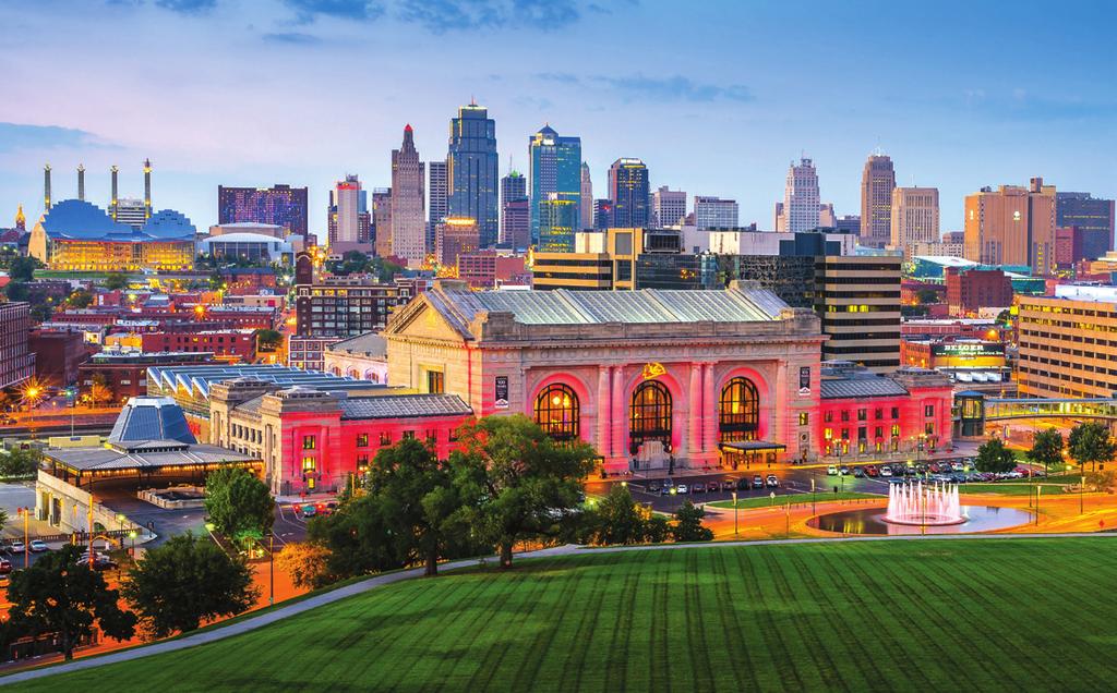 Notable Kansas City attractions: Nelson Atkins Museum of Art, KC Jazz Museum, Negro Leagues Baseball Museum, WWI Museum, Crown Center, The Country Club Plaza, and more.