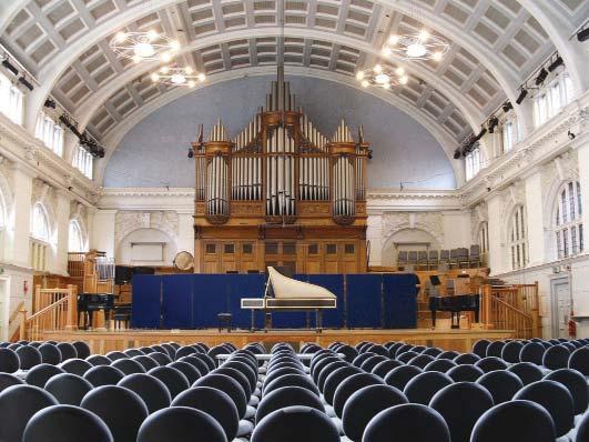 I N T H E NEWS THE TRANSFORMATION BEGINS As revealed in our summer edition, exciting plans are underway for the transformation of the RCM Concert Hall.