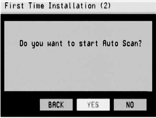 Na zaslonu će biti prikazana poruka: "Da li želite provesti automatsku pretragu programa uz pomoć čarobnjaka".