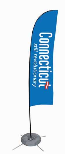trade show materials 102 FEATHER FLAG Feather flags can only be
