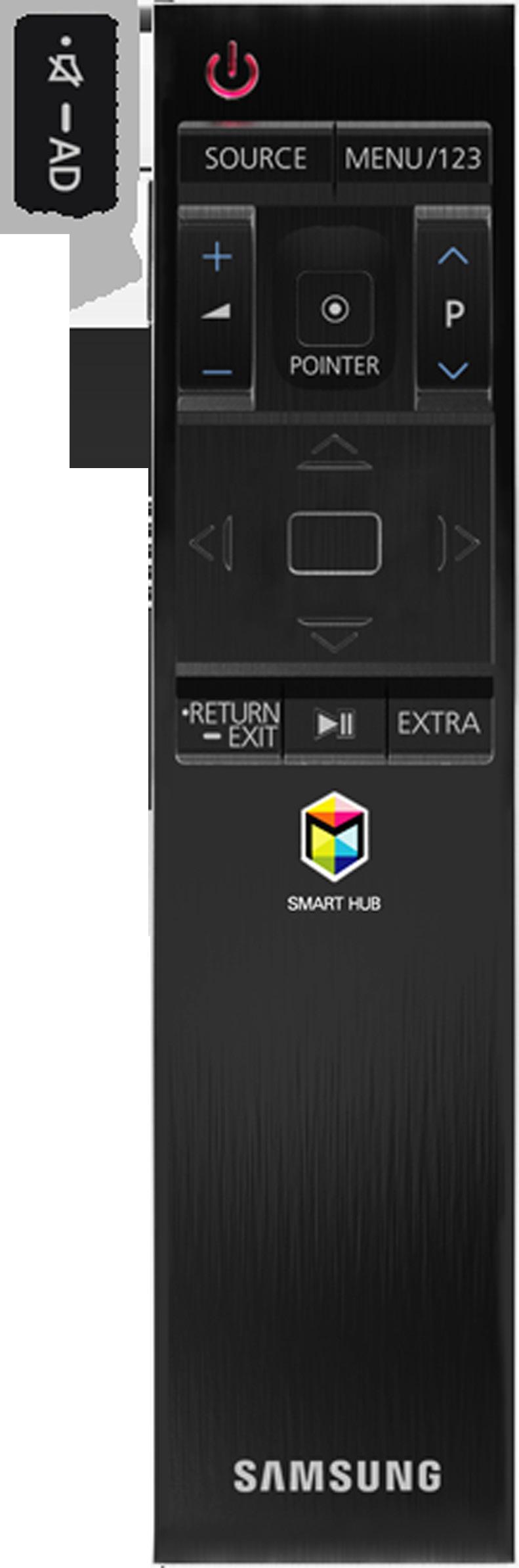 About the Samsung Smart Control Button Description / Press