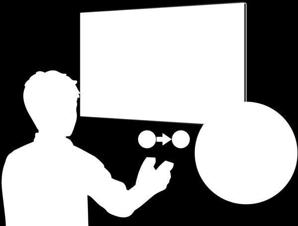 Operating the TV with the directional buttons and the Enter button Press the directional buttons (up, down, left, and right) to move the pointer, focus, or cursor in the direction you want or change