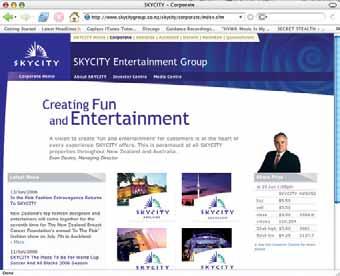 IMPORTANT DATES You can access the new service by visiting the Investor Centre on www.skycitygroup.co.nz then clicking on Shareholder Information.
