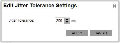 clicked, display a screen to enable changes to be made to the settings displayed on the Properties page.