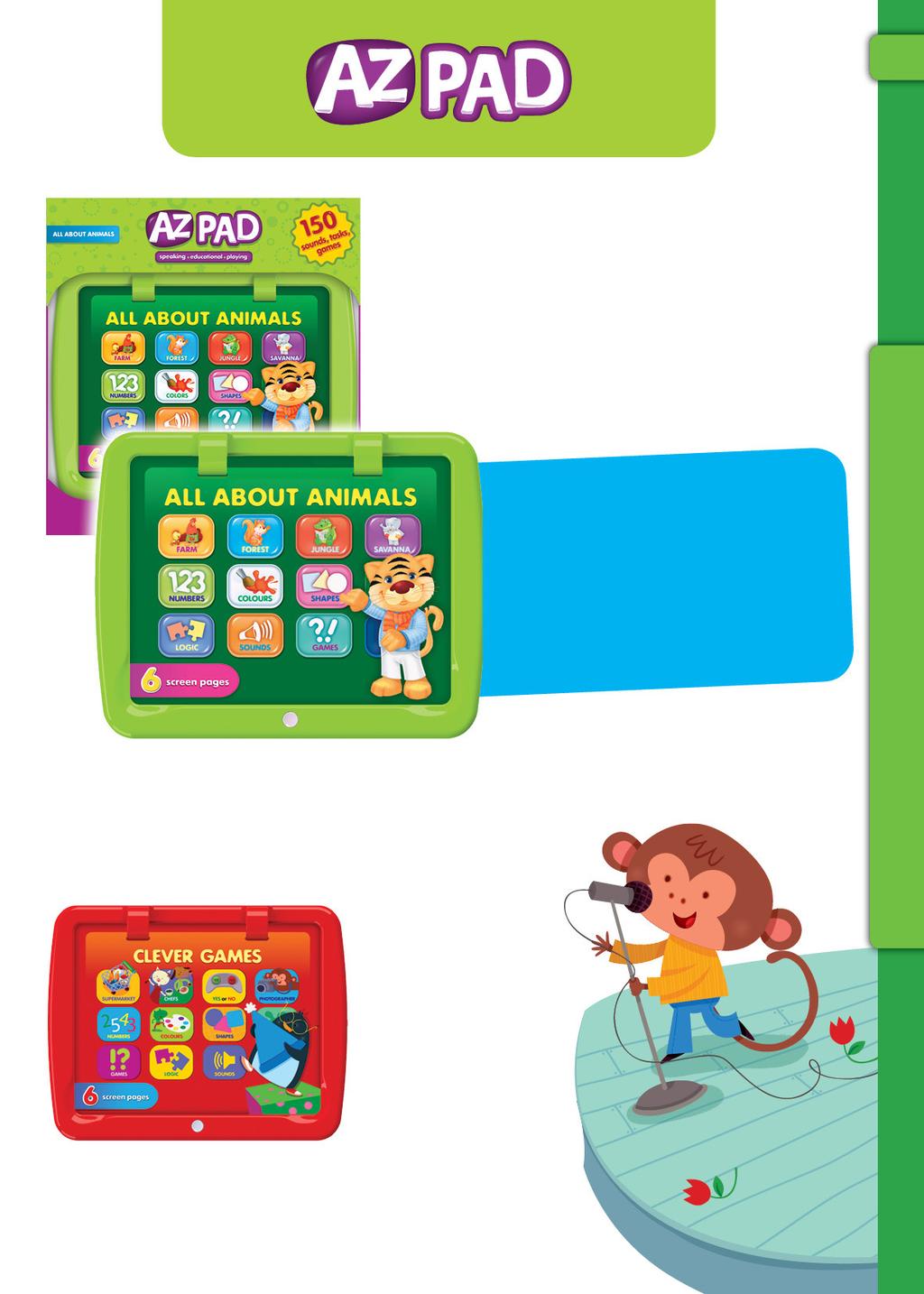 17 ALL ABOUT ANIMALS REF. AZT-05-A-001 CLEVER GAMES REF.