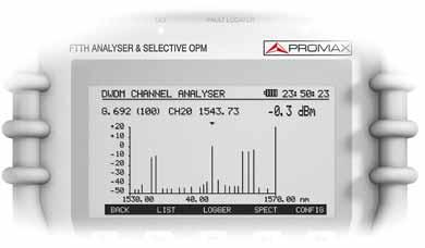When we need to check at one end of the fiber something as simple as whether or not all laser sources are working properly, an optical spectrum analyzer is definitively a must have.