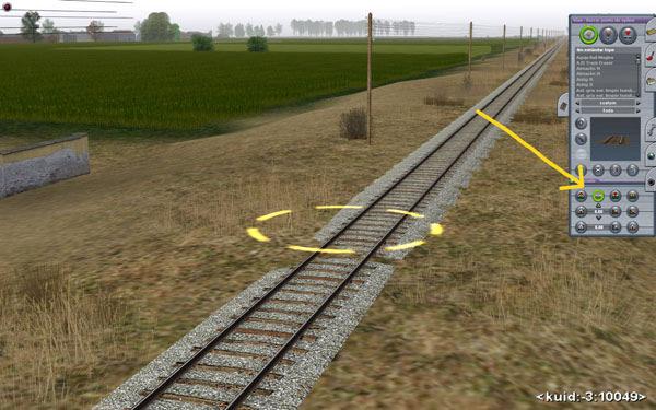 Now we should be seeing the two tracks separated by just some meters.