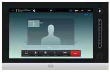 2.8 Receiving Video Calls Your Cisco MX200/MX300 has been configured to automatically accept all incoming connection requests.