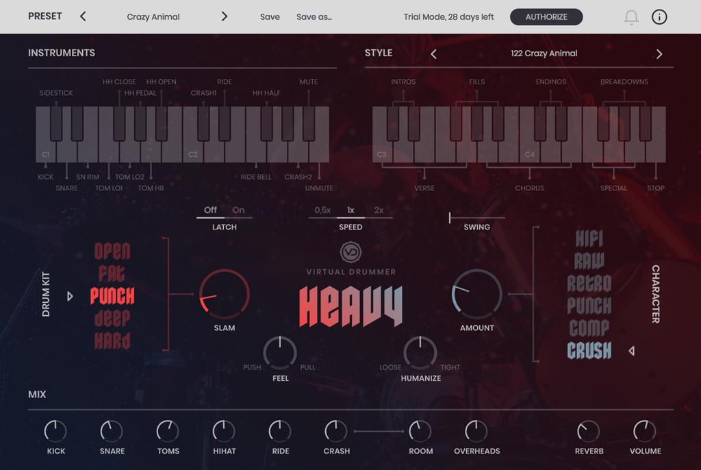 What is Virtual Drummer HEAVY? Virtual Drummer HEAVY is a software instrument doubling as a professional Drummer in a music studio, with you taking the producer chair. Virtual Drummer vs.