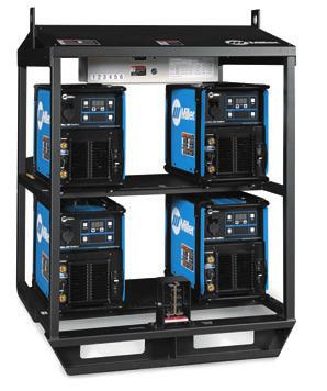 PipeWorx 350 FieldPro Racks Line Fuse Requirements Input Voltage (3-Phase) 230 V 460 V, 575 V Recommended Line Fuse Size 45 amps 20 amps Optimal system.
