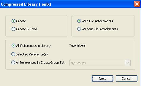 15 Back-up your EndNote Library It is essential that you make a backup of your EndNote library in case disaster strikes!