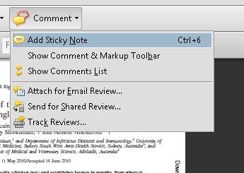19 Work with PDFs 1. Highlight the reference and use the preview window on the right hand side of the screen.