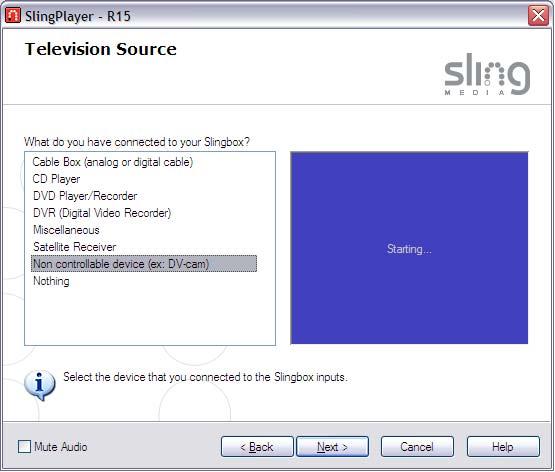 Connecting your Audio/Video Sources to Slingbox Important Though you can connect many A/V devices to Slingbox, not all can be controlled.
