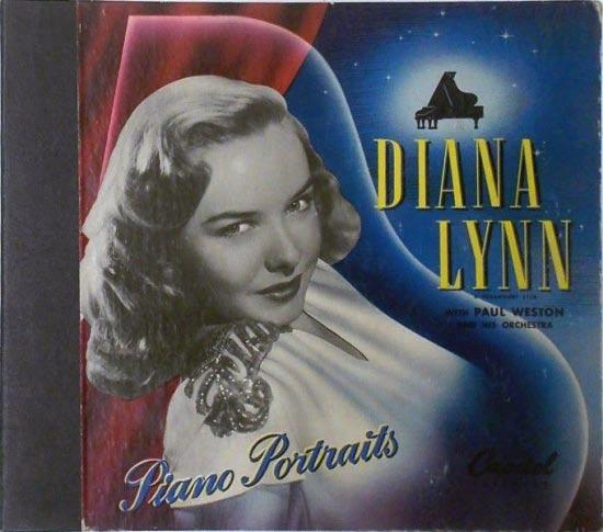 Capitol BD-37 Piano Portraits Diana Lynn with Paul