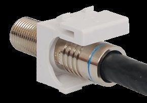 Connectors HD Style Female to female feed-through nickel plated connector Supports CCTV, NTSC