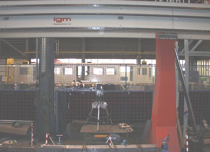 PSV-300 for large structures Measurement on a 20 m wide rail way wagon from ca.
