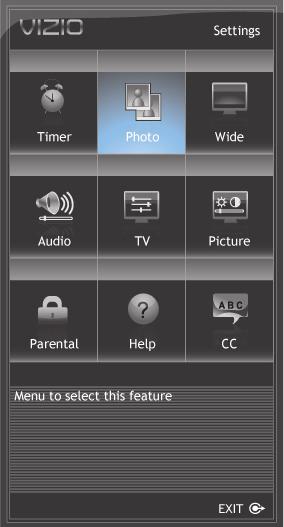 6 Your TV features an easy-to-use on-screen menu.