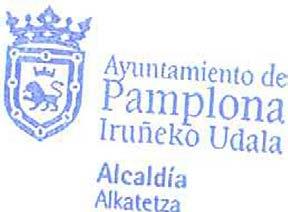 INVITATION FROM THE MAYOR OF PAMPLONA,-,,., : 1), untamiento de.. Pamplona Irmi.eko Udala. Area de Gobierno Transparente.