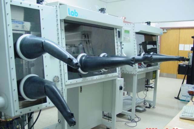 A Double-Glove Box System with a integrated