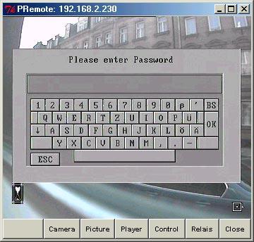 Access to DMS/DLS menus Position the cursor in the picture area of the window and click the left mouse button.