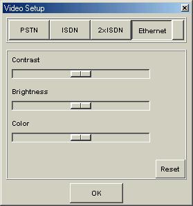 Click the button for your connection type (Ethernet, 2xISDN, ISDN or PSTN).