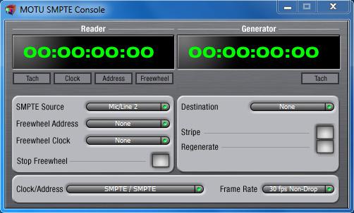 SYNCING TO SMPTE TIME CODE The 4pre system can resolve directly to SMPTE time code.