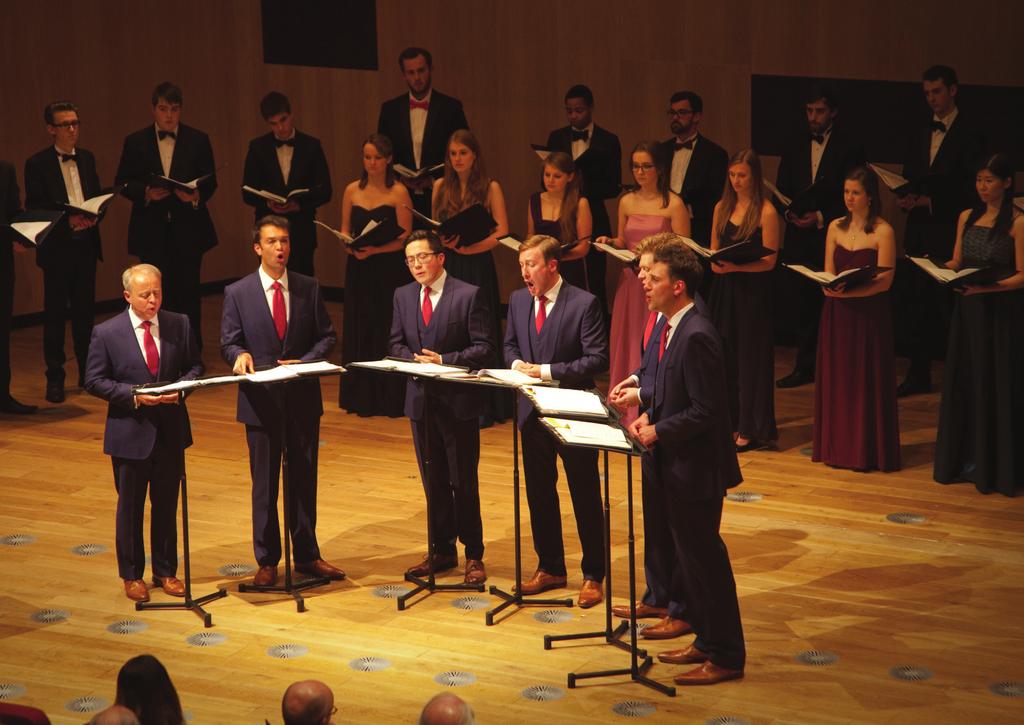 Choir Absolute Harmony (a capella) Ensembles in Residence Tippett Quartet King s