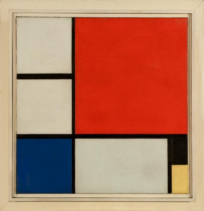 Slika 4: Piet Mondrian: Kompozicija, 1929, olje na platno 4.