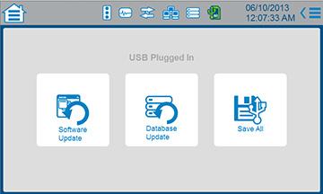USB Status Using Database Update to Transfer an Application Database If you have a controller with Econolite ASC/3 software, you can transfer its application database to a Cobalt controller.