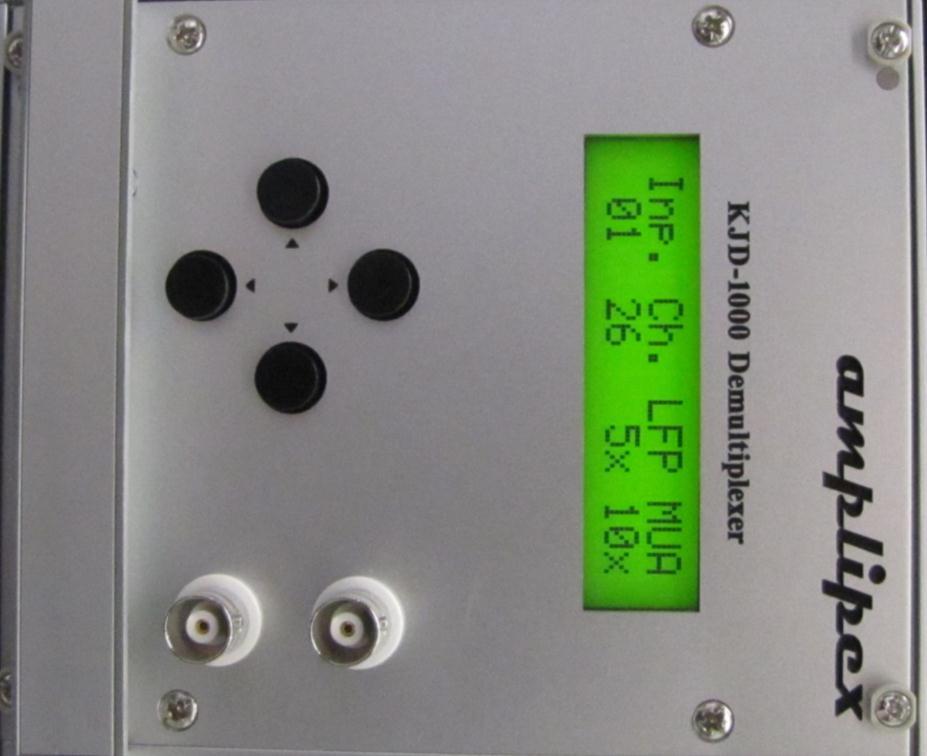 KJD-1000 Demultiplexer Input (1-8) Channel (1-32)