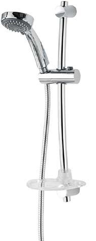chrome disc, this built in model adds a touch of chic to any bathroom.