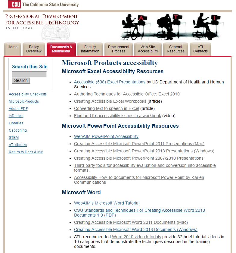 Accessibility http://teachingcommons. cdl.