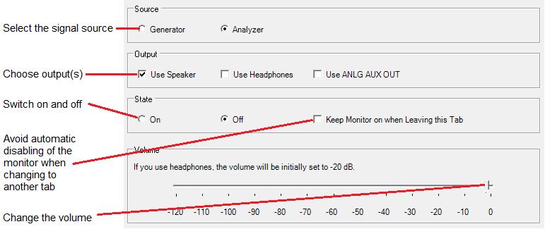 Click the Ear Calibration button. The output voltage of the microphone in the ear is measured and the sensitivity displayed with reference to 1 Pa.