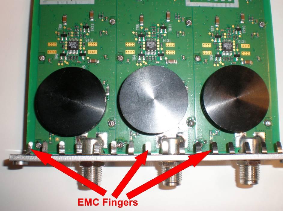 Upgrading EQ8096 with Input and Output Option Cards 9.2.2 Installing an Output Card The EQ8096 is fitted with individual blanking panels to slots (1-8).