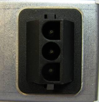 Installing the Equipment + - Figure 2.4 Connector Block for -48 V DC Input (Without Fuse) 2.5.3 DC Connector Details For connection to the 48 V input connector (shown in Figure 2.