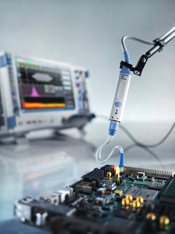 Powerful probes Extensive probe range for all measurement tasks Addressing high-speed probing challenges Complete probe portfolio for power measurements Extensive probe range for all measurement