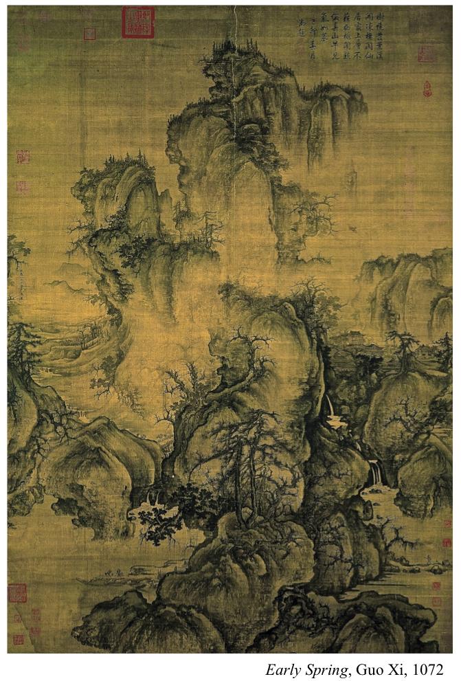 Chinese Philosophy 6 Introduction to Philosophy DAOISM The painting, Early Spring, by Guo Xi is one of the most famous and important works of art from China and it brilliantly suggests the way, dao