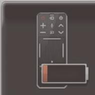 Pressing the pairing button automatically reestablishes the connection between the control and the TV.