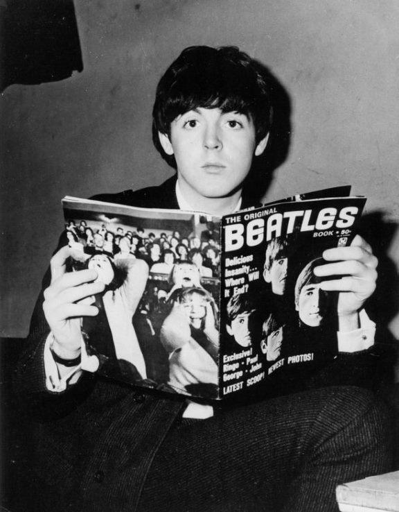 8 the studio. He believes this is one of the only Beatle records he didn t play on. It is assumed George played the bass in McCartney s absence.