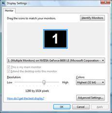 Windows Vista 1. Kliknite "Start" in "Control Panel" (Nadzorna plošča). Nato dvokliknite na "Appearance and Personalization" (Videz in prilagajanje). 2.