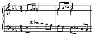 Fig. 9 Sarabande from French Suite No.