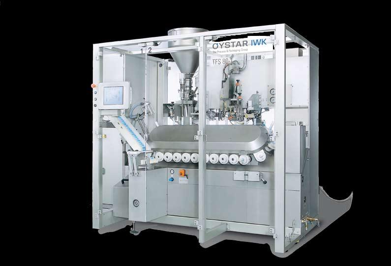 Tube filling machine technology gaining your confidence With Oystar IWK you have a most competent partner at your side