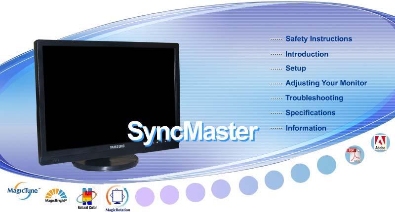 SyncMaster 215TW Install
