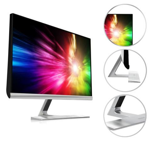 With SuperClear IPS panel technology, this monitor delivers the same image quality whether you are looking at the screen from above, below, the front, or the side.