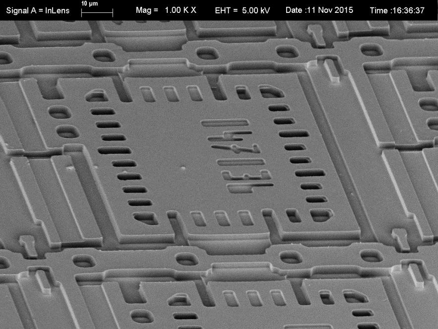 TFT Backplane Imprint in Photoresist Provides basis for manufacture of TFT