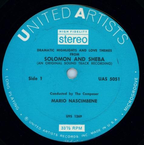 The first album in the popular series was numbered UAL 30001.