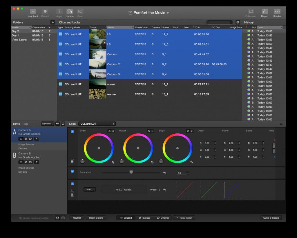 Exporting grades and workflows Exporting grades and workflows Exporting Grades LiveGrade offers multiple options when it s time to export your looks to be used in post.