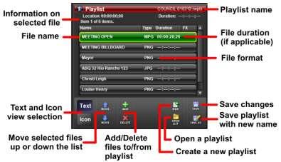 To do this, right-click on the camera title bar and select Save Layout from the list. Creating a Playlist Creating a playlist for use during a production is drag and drop simple!