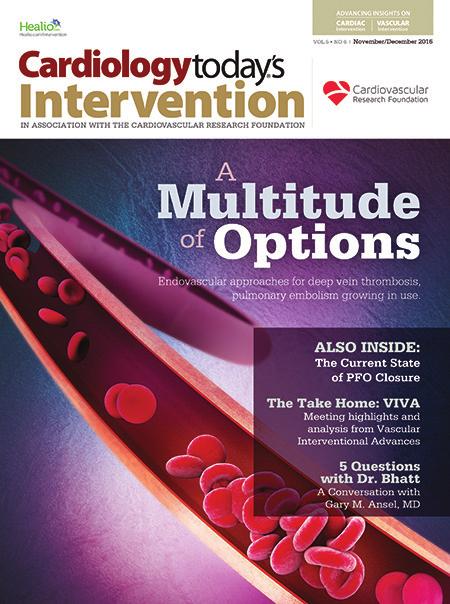 50 Net Deadlines for Cardiology Today s Intervention Ad Close: August 1, 2017 Materials Due: August 21, 2017 CARDIOLOGY TODAY S INTERVENTION SUPPLEMENTS Extend the reach of your satellite program and